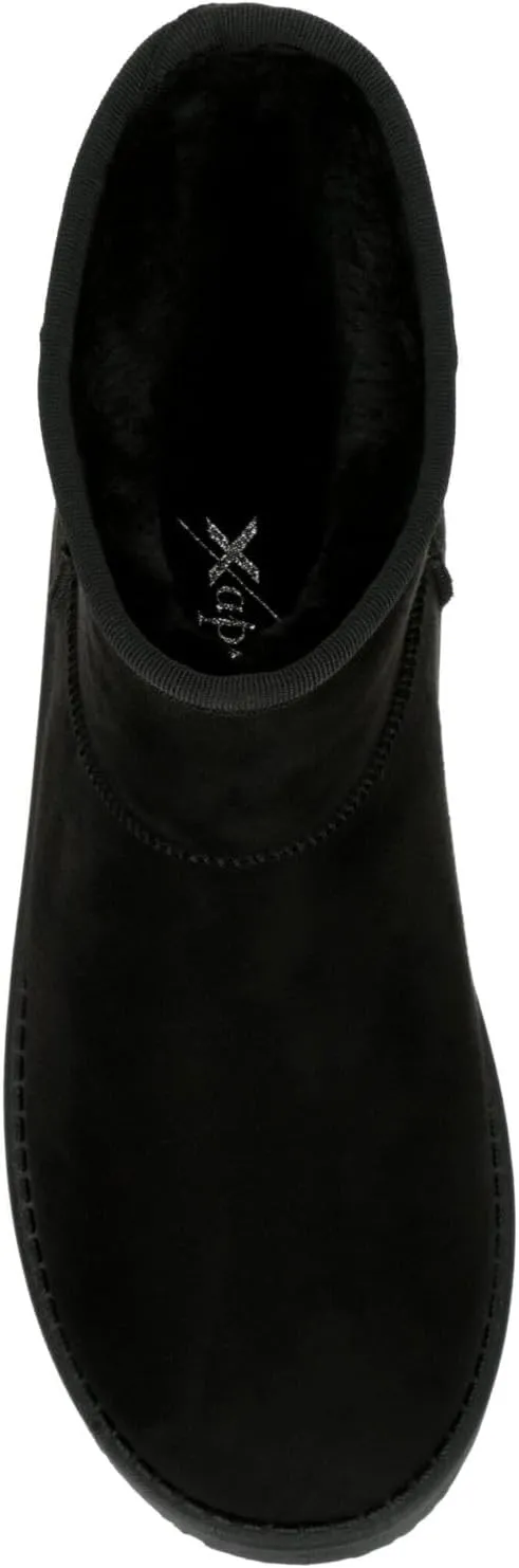 XAPPEAL Noemi - Women's Casual Faux Fur Lined Slip-On Ankle Boots