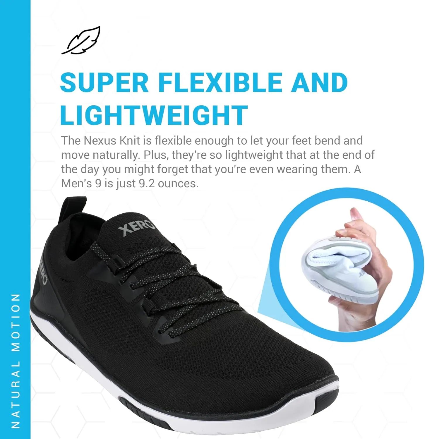 Xero Shoes Men's Nexus Knit Barefoot Athlesuire Shoe
