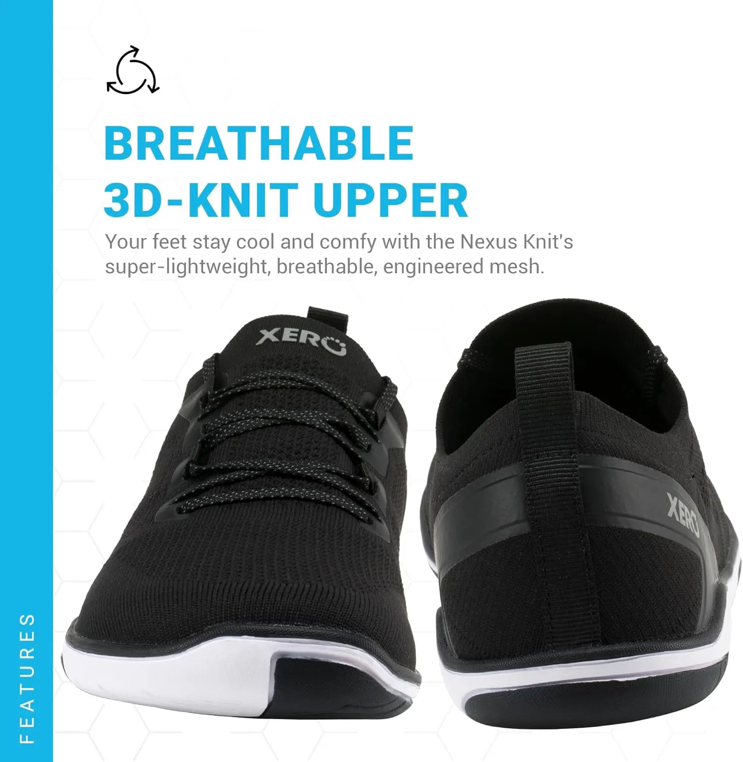 Xero Shoes Men's Nexus Knit Barefoot Athlesuire Shoe