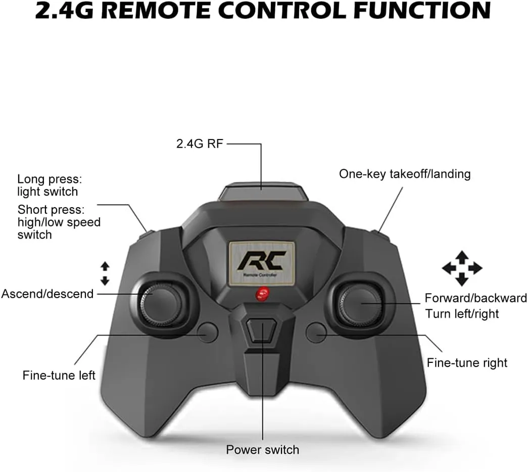 XK1 Mini RC Helicopter, 2.4GHz 3.5CH Drone Helicopter, Remote Control Aircraft Model with Hold Flying for Adult
