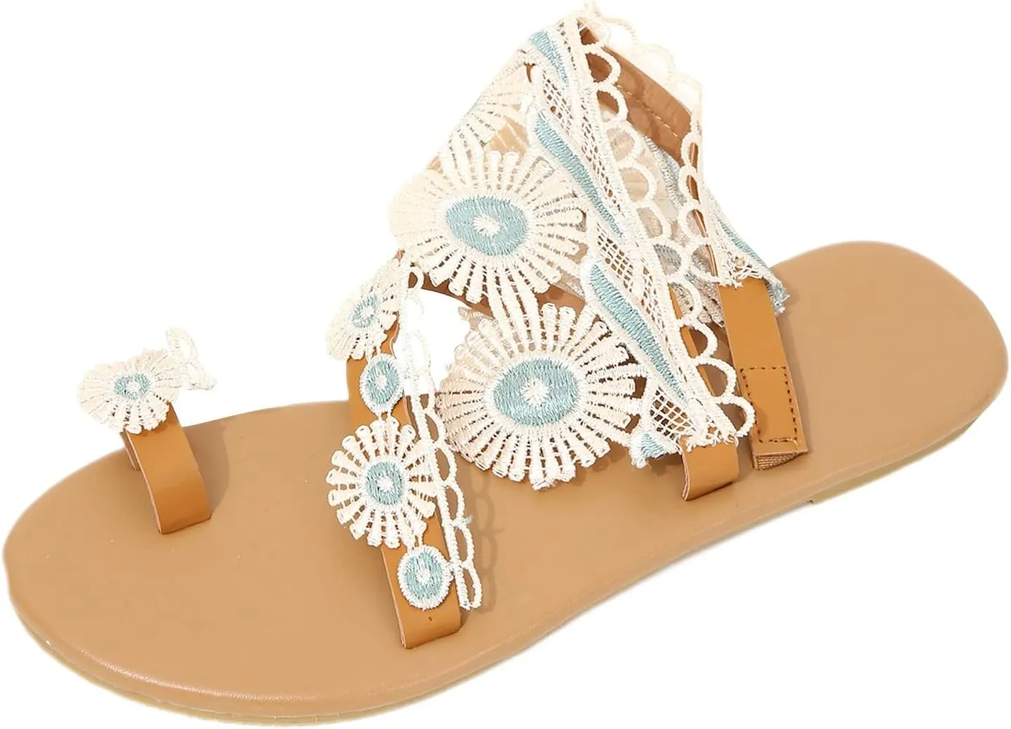 Yoga Mat Comfortable Flat Sandal for Women Comfortable Dressy Orthopedic Shoes Soft Soled Sandals for Women